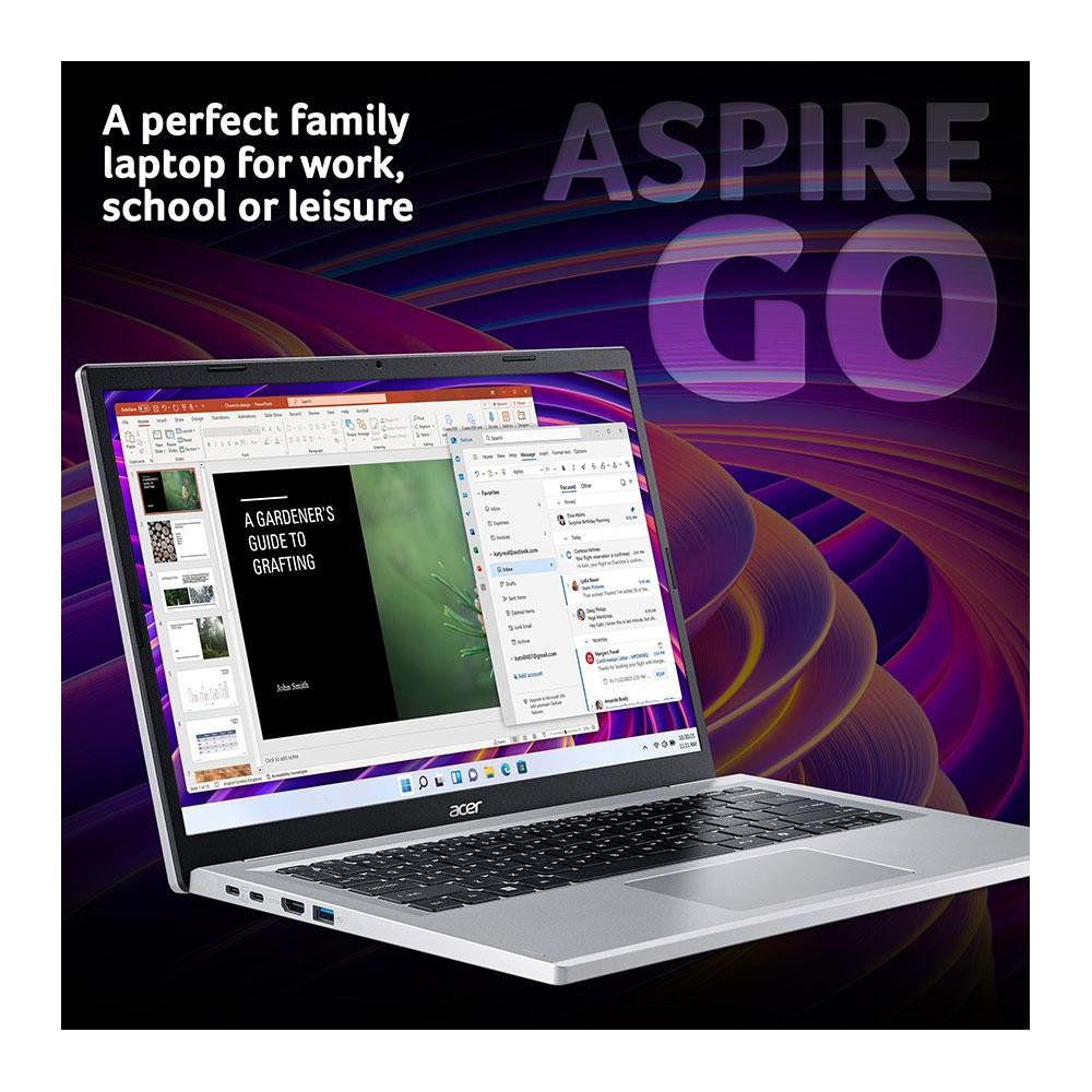 Acer Aspire Go 14 AG14-22P-R1WK 14" Ryzen 3 7320U 4GB RAM 128GB SSD Win 11 Home