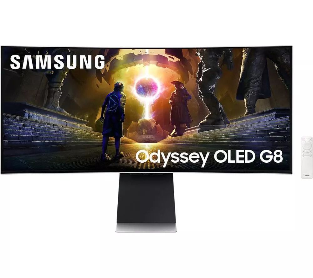 Samsung Odyssey OLED G85SD 34" UWQHD Curved OLED Monitor 175Hz Refresh 0.03ms Response
