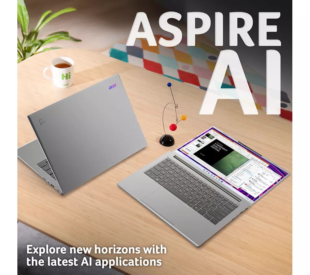 Acer Aspire 14 AI 14" OLED Laptop AMD Ryzen 5 16GB RAM 512GB SSD