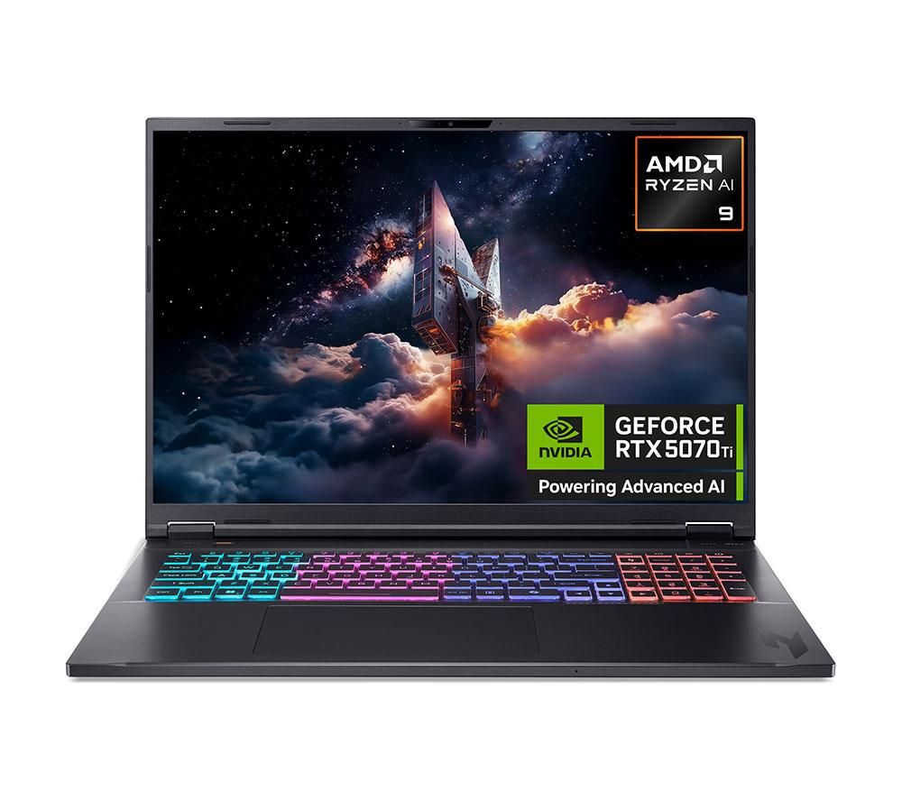 Acer Nitro 18 AI 18" Gaming Laptop AMD Ryzen 9 16GB RAM 1TB SSD RTX 5070 Ti