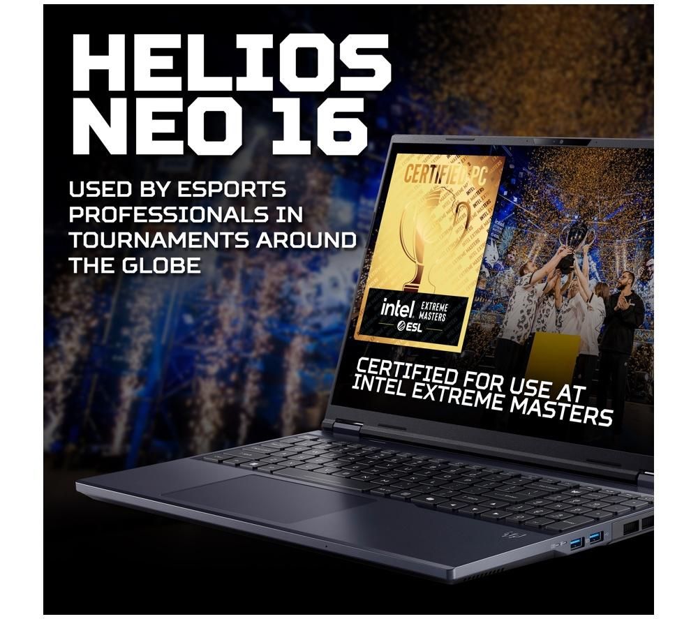 Acer Predator Helios Neo 16 AI 16" Core Ultra 9 275HX 16GB 1TB SSD RTX 5070 GPU