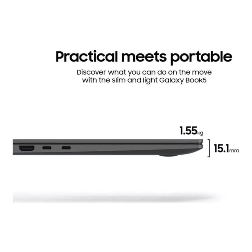 Samsung Galaxy Book5 360 15.6" Core Ultra 5 226V 16GB 512GB SSD Win 11 Home