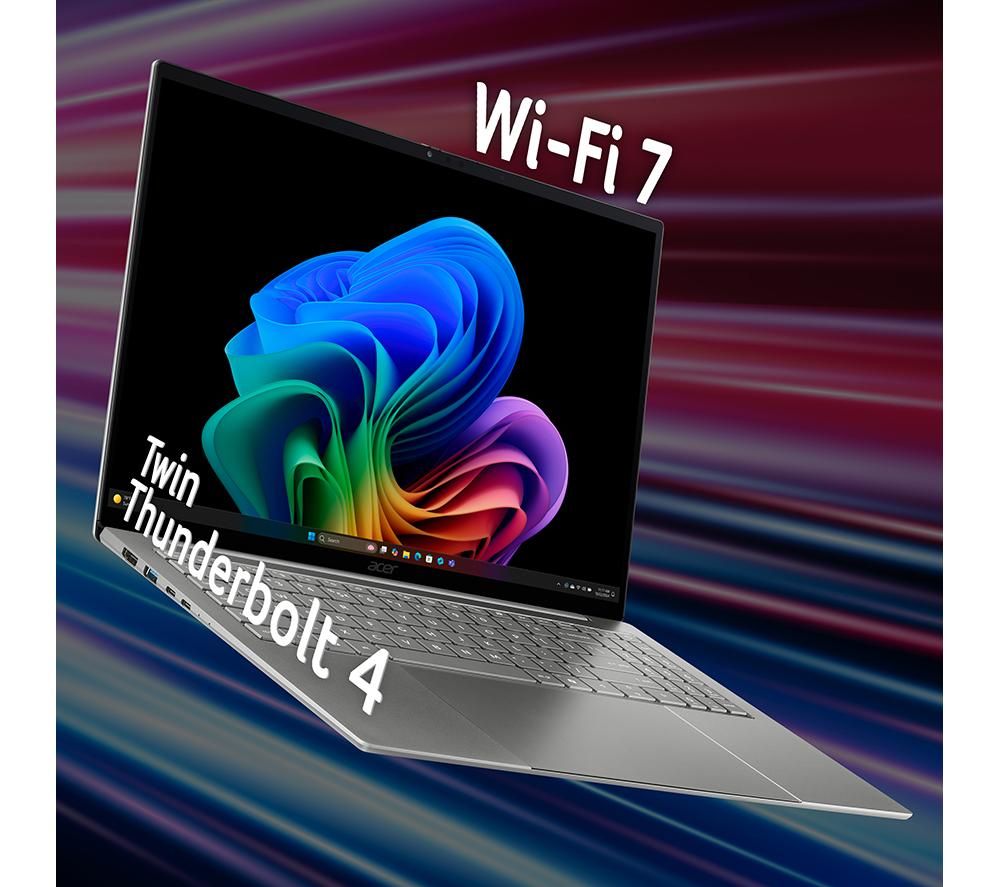Acer Swift 16 AI 16" OLED Touchscreen Laptop Intel Ultra X7 358H 32GB 1TB SSD