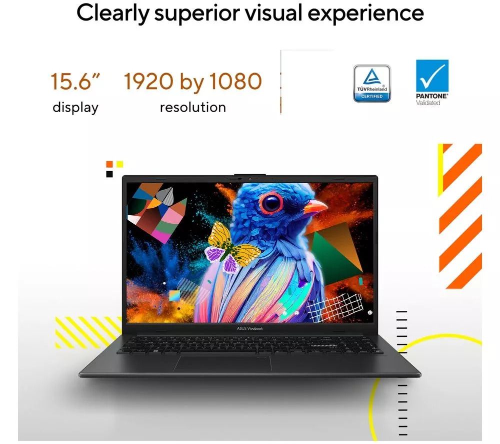 ASUS Vivobook Go 15 E1504 15.6" FHD Laptop Ryzen 3 7320U 8GB 128GB Win 11 Silver