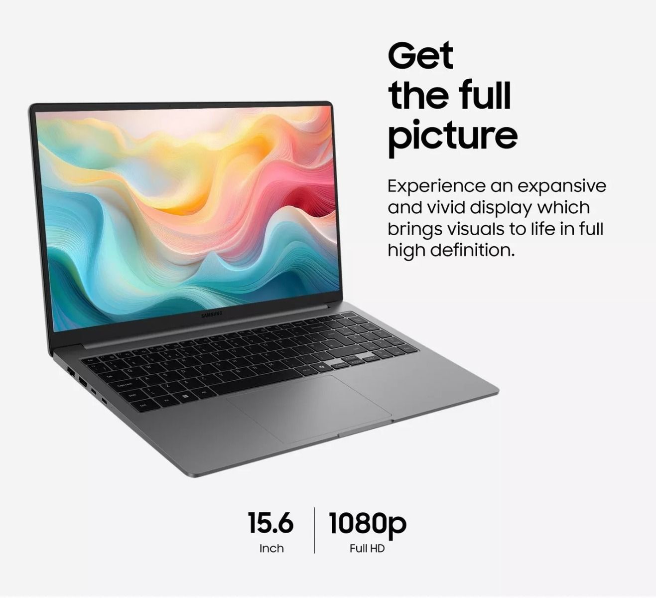 Samsung Galaxy Book5 15.6" FHD Laptop Intel Ultra 7 16GB RAM 1TB SSD Grey