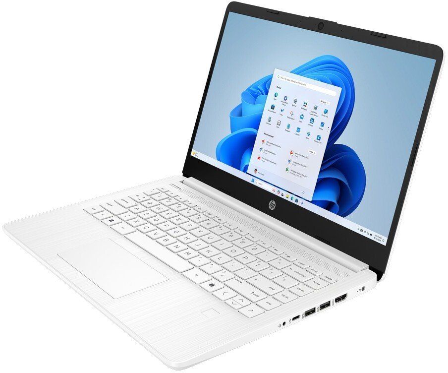 HP 14-dq6000na 14" N150 4GB 128GB Storage Win 11 Home in Snowflake white