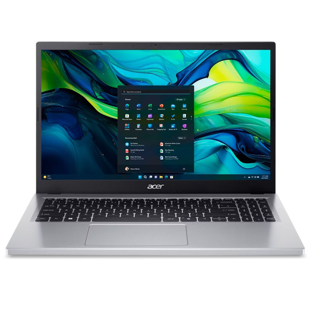 Acer Aspire Go 15 AG15-31P 15.6" Full HD Laptop Intel N200 8GB RAM 256GB SSD