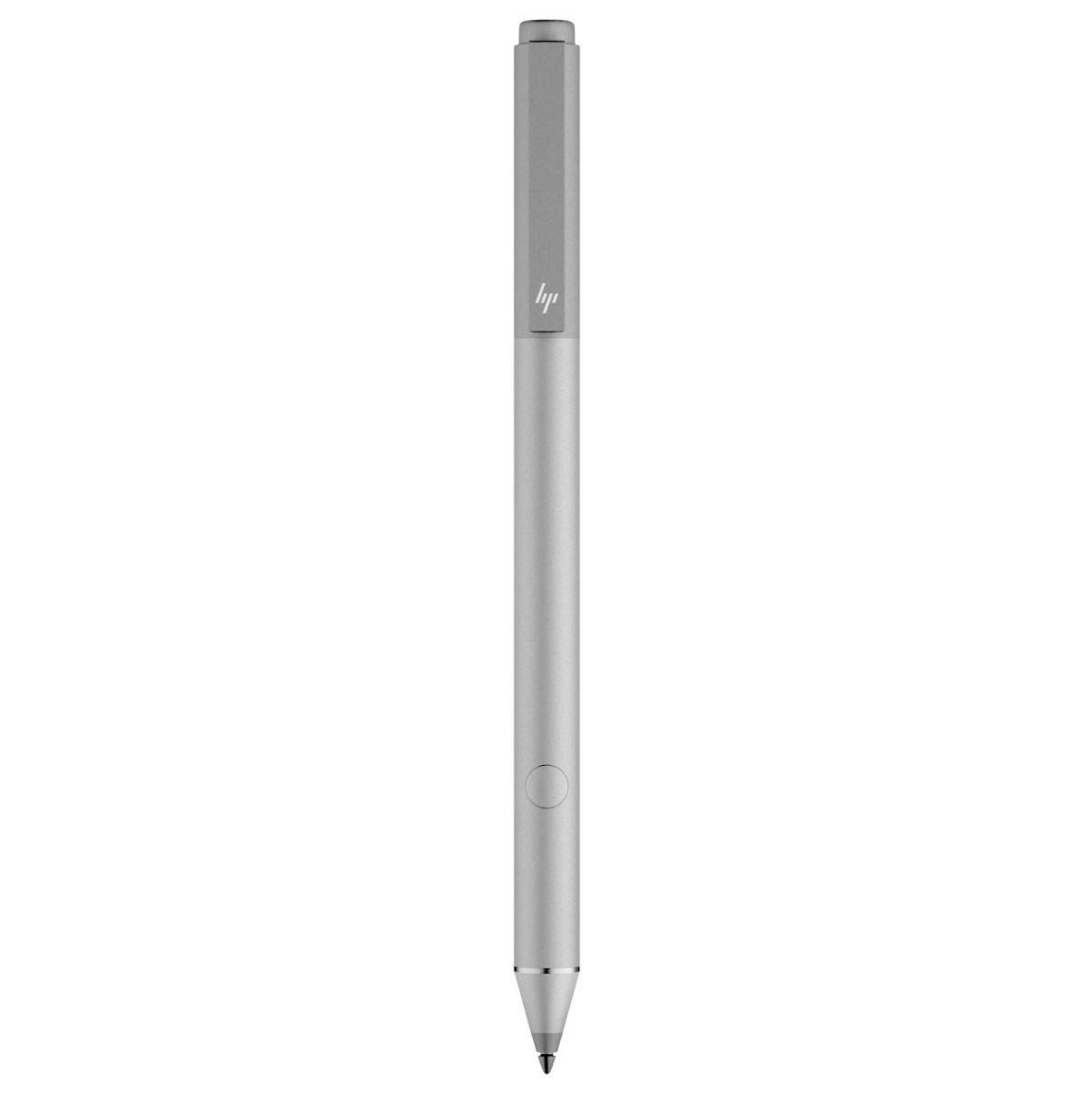 HP USB Rechargeable Tilt Pen Stylus with Pressure Sensor Replacement Silver