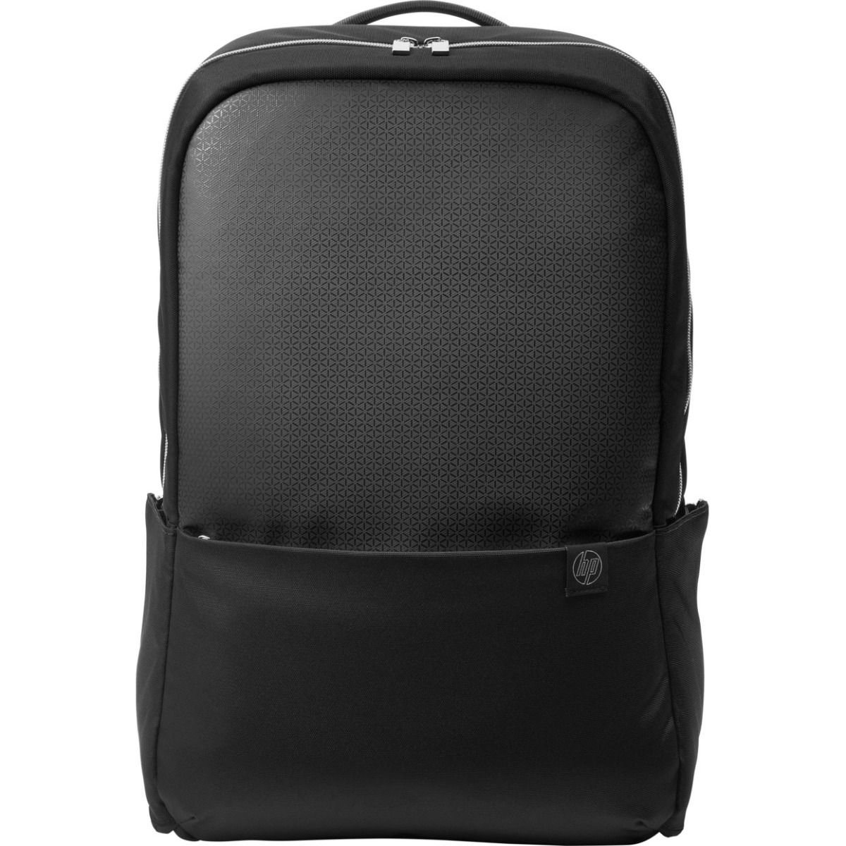 HP Pavilion 15.6" Accent Laptop Backpack Black/Silver Padded Straps