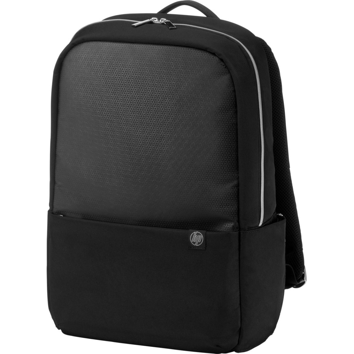 HP Pavilion 15.6" Accent Laptop Backpack Black/Silver Padded Straps