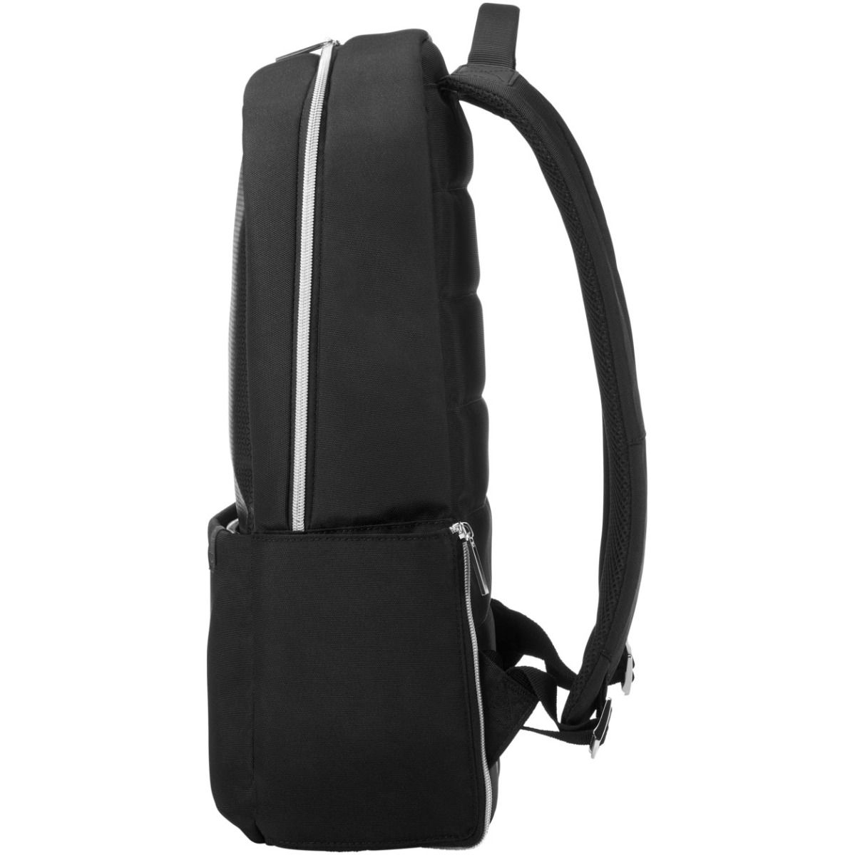 HP Pavilion 15.6" Accent Laptop Backpack Black/Silver Padded Straps