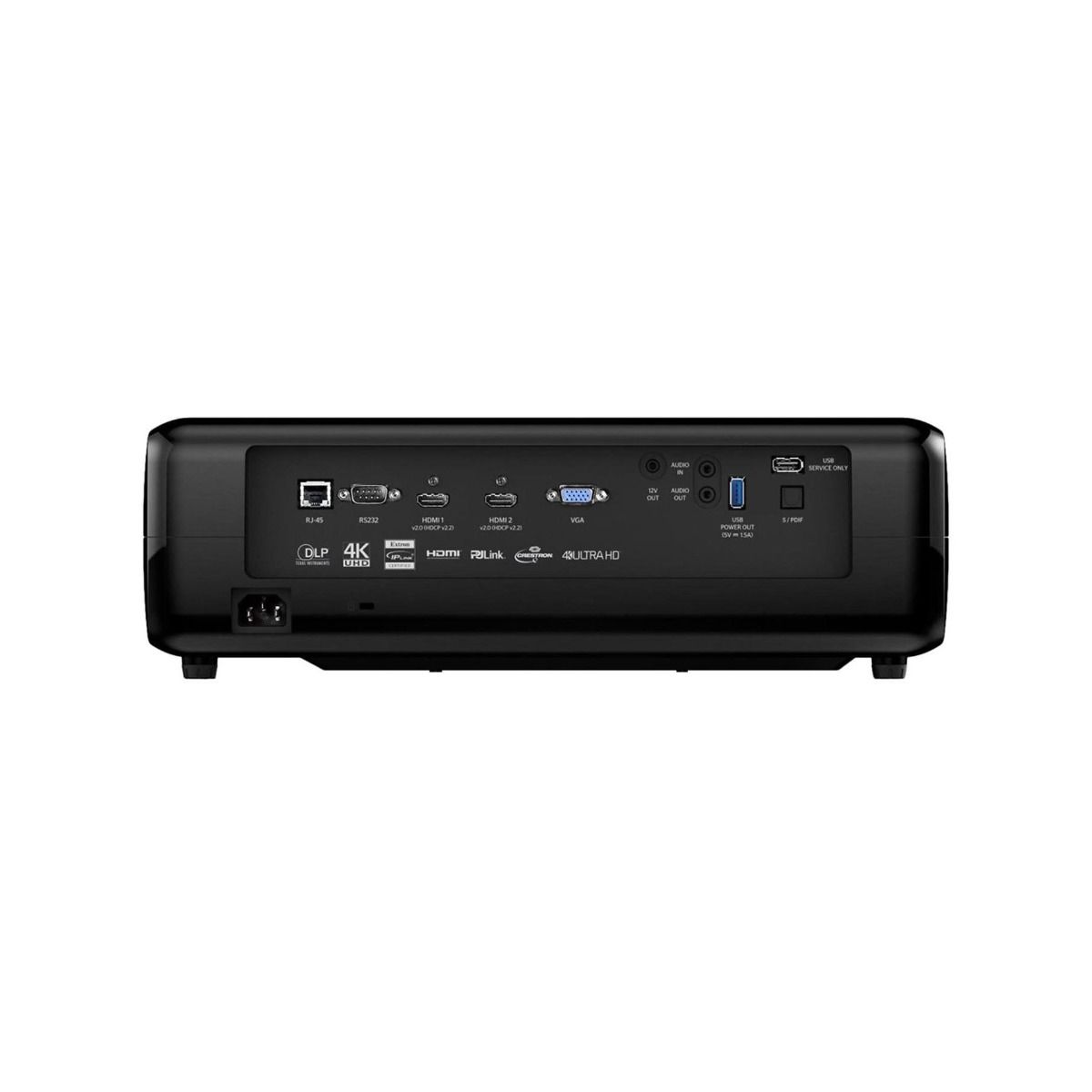 Optoma UHD51 4K Ultra HD DLP Home Cinema 3D Projector 2400 Lumens Black