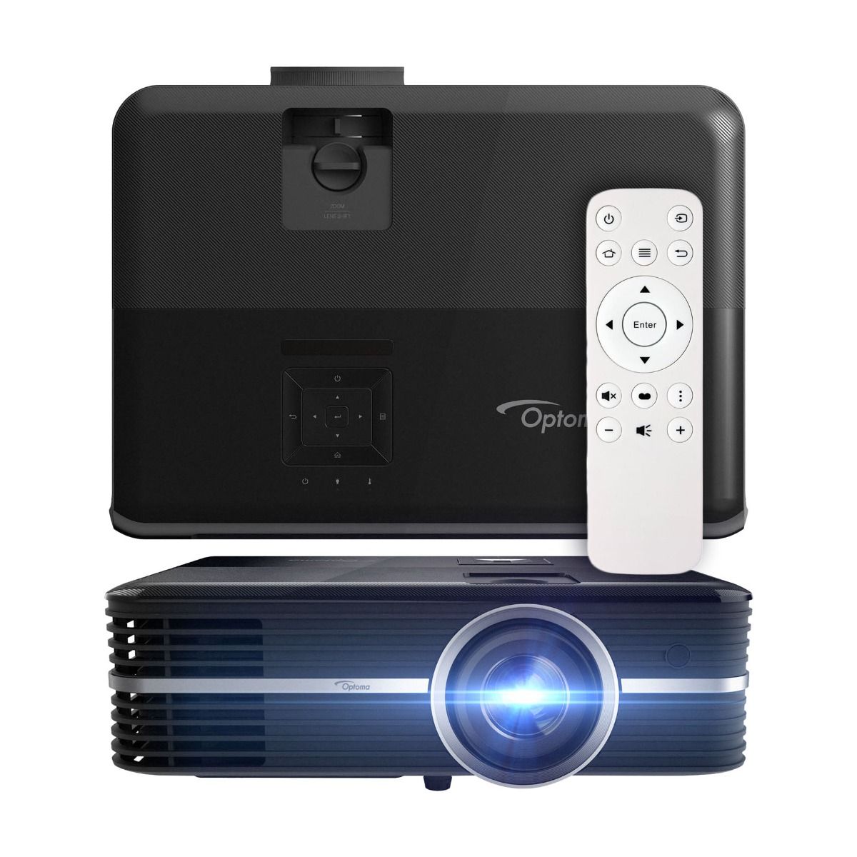 Optoma UHD51 4K Ultra HD DLP Home Cinema 3D Projector 2400 Lumens Black