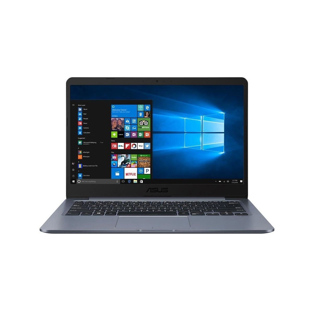 Asus VivoBook E406MA 14" Laptop Intel Celeron N4000 4GB RAM 64GB eMMC Grey