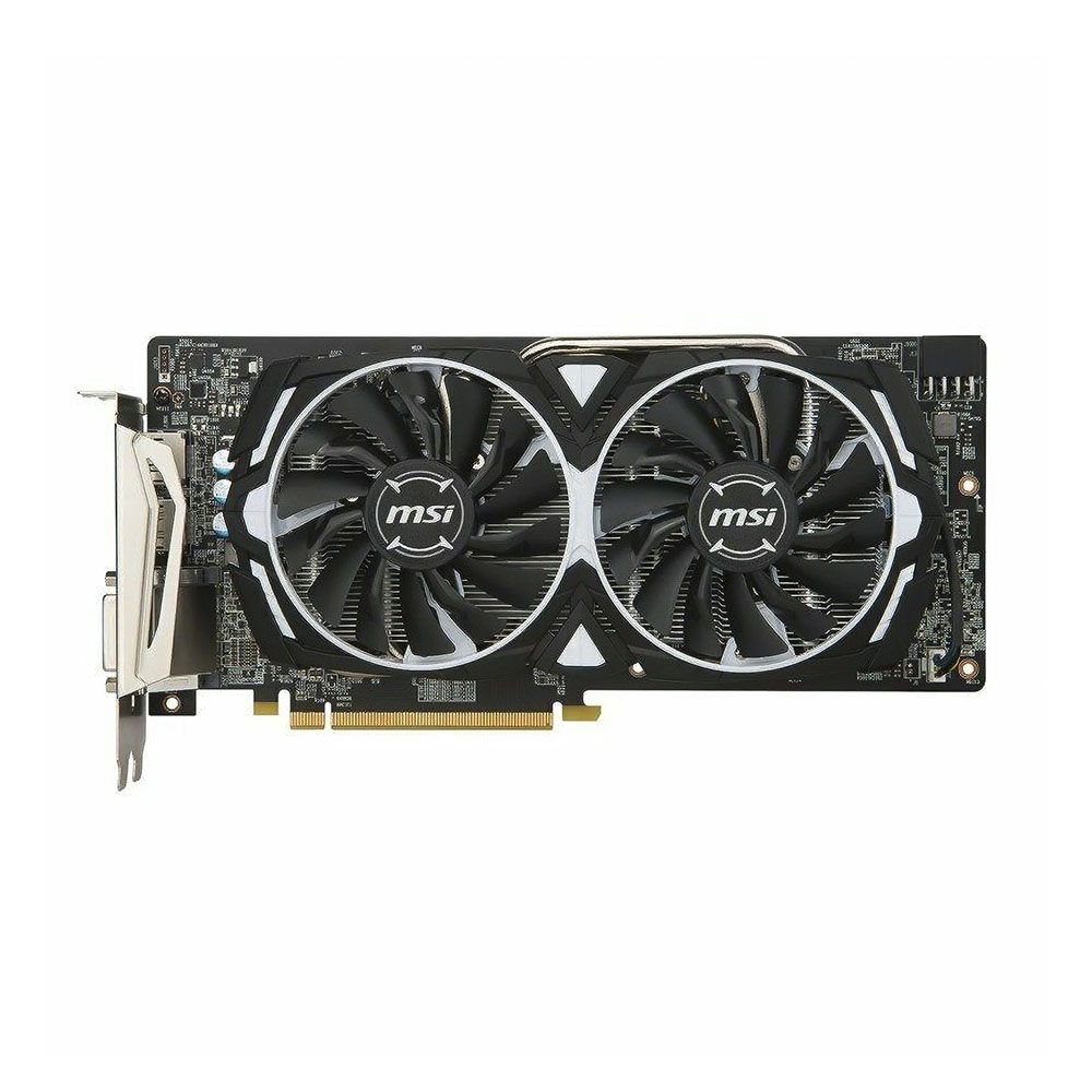 MSI AMD Radeon RX 580 ARMOR 8GB OC HDMI DVI DP Graphics Card 