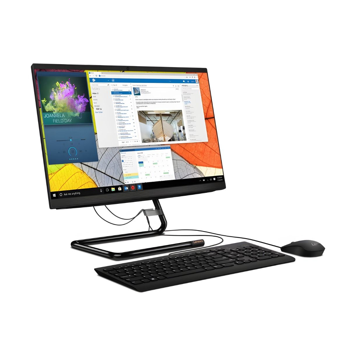 Lenovo IdeaCentre 3 22" AIO PC Athlon Silver 3050U 4GB RAM 256GB SSD