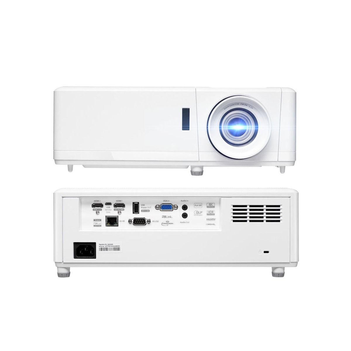 Optoma ZH403 DLP 4000 Lumen Full HD 1080p Home Cinema Projector