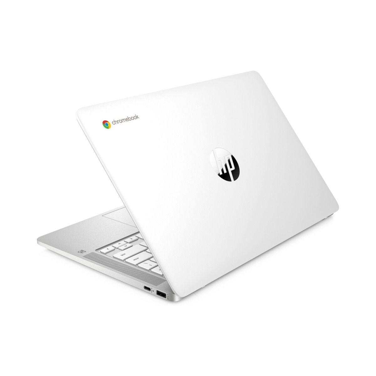 HP Chromebook 14a-na0500sa 14" Laptop Intel Celeron 4GB RAM 64GB eMMC White