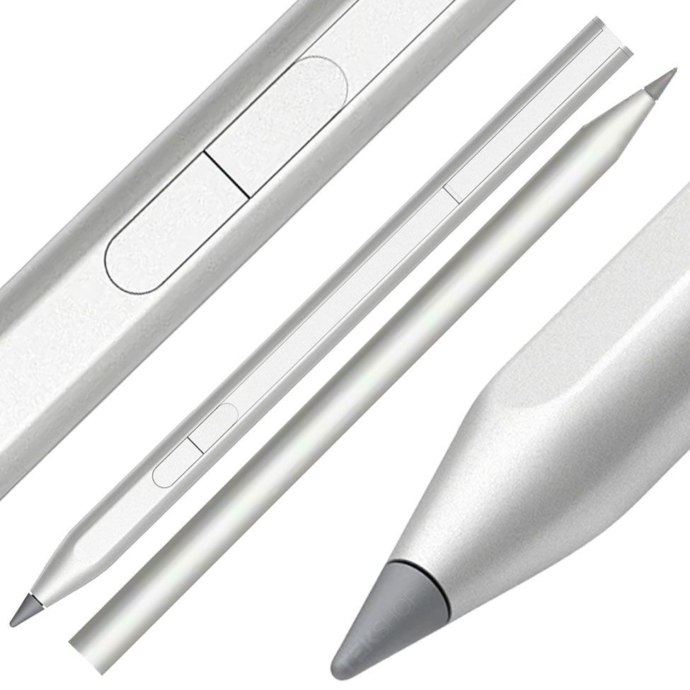 HP Rechargeable MPP 2.0 Tilt Pen Active Stylus Silver for Envy & Spectre x360
