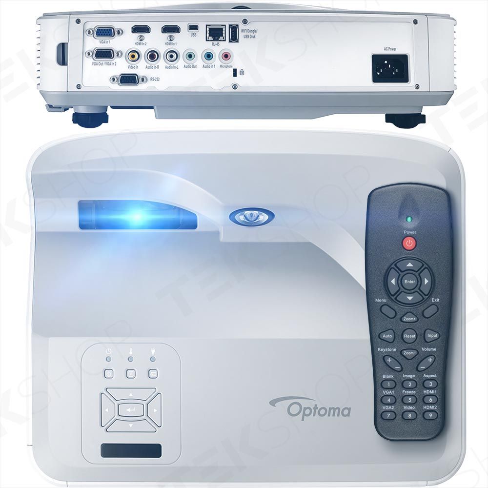 Optoma HZ40UST 1080p Home Cinema 4000 Lumen Ultra Short Throw Laser Projector