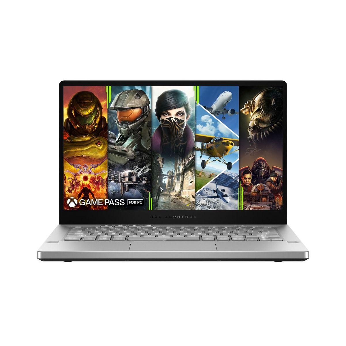 ASUS ROG Zephyrus 14" Gaming Laptop Ryzen 9 5900HS 16GB 1TB RTX 3060 White