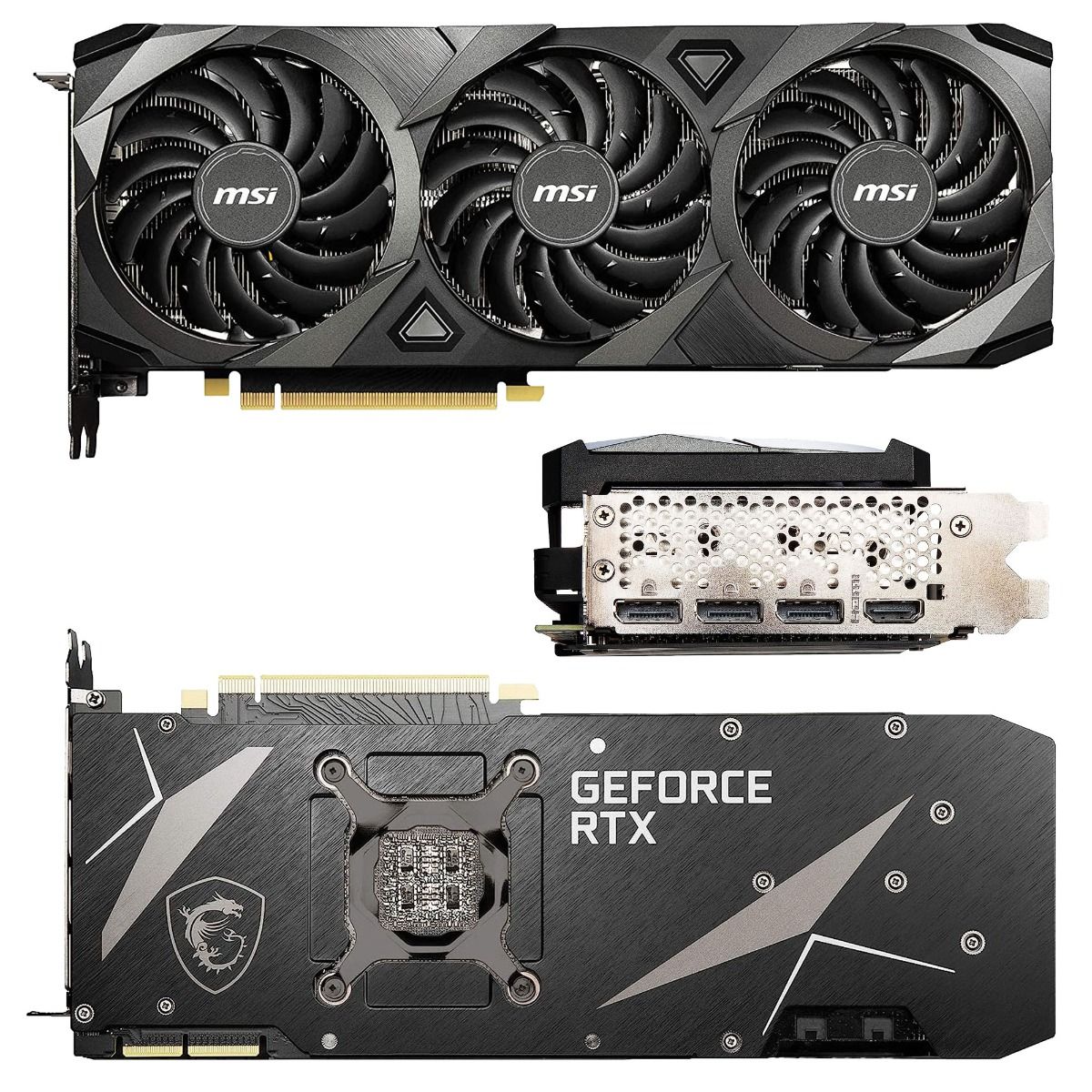 MSI NVIDIA GeForce RTX 3090 24GB VENTUS 3X OC Ampere Pro Gaming Graphics Card