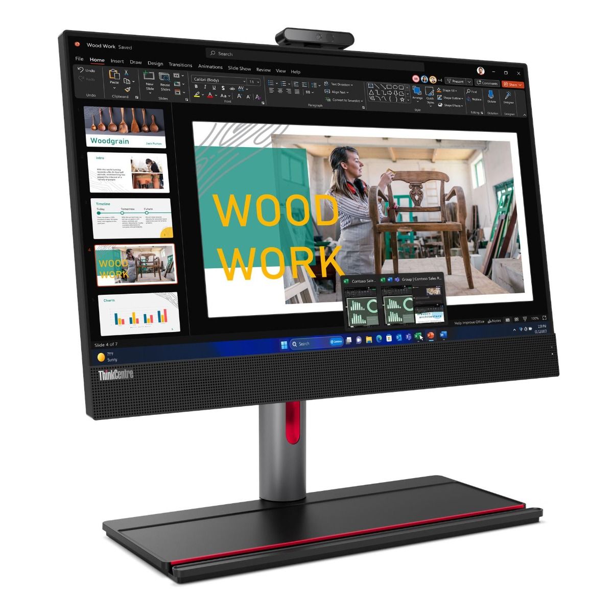 Lenovo ThinkCentre M90a Gen 5 All-in-One PC Intel Core i5 14th Gen 16GB 512GB 11 Pro