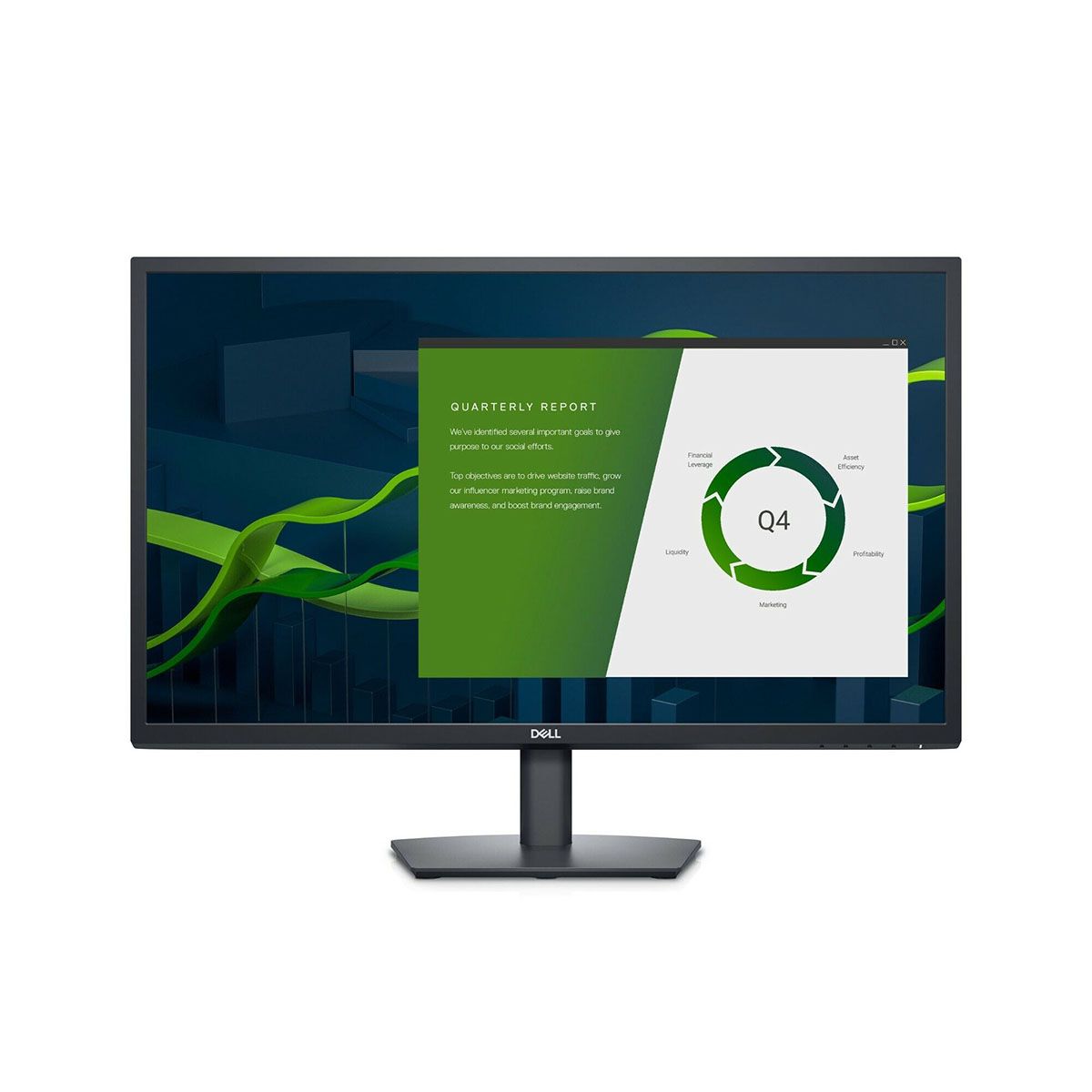 DELL E2722HS 27" Full HD Monitor Desktop Computer Laptop Narrow Bezel Screen