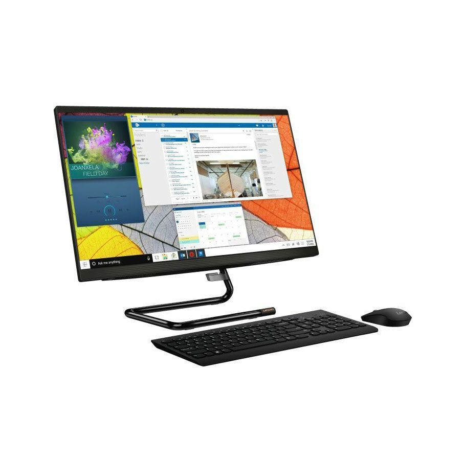 Lenovo IdeaCentre 3 24IMB05 23.8" AIO Desktop PC Intel i3 10th Gen 4GB RAM 1TB+128GB