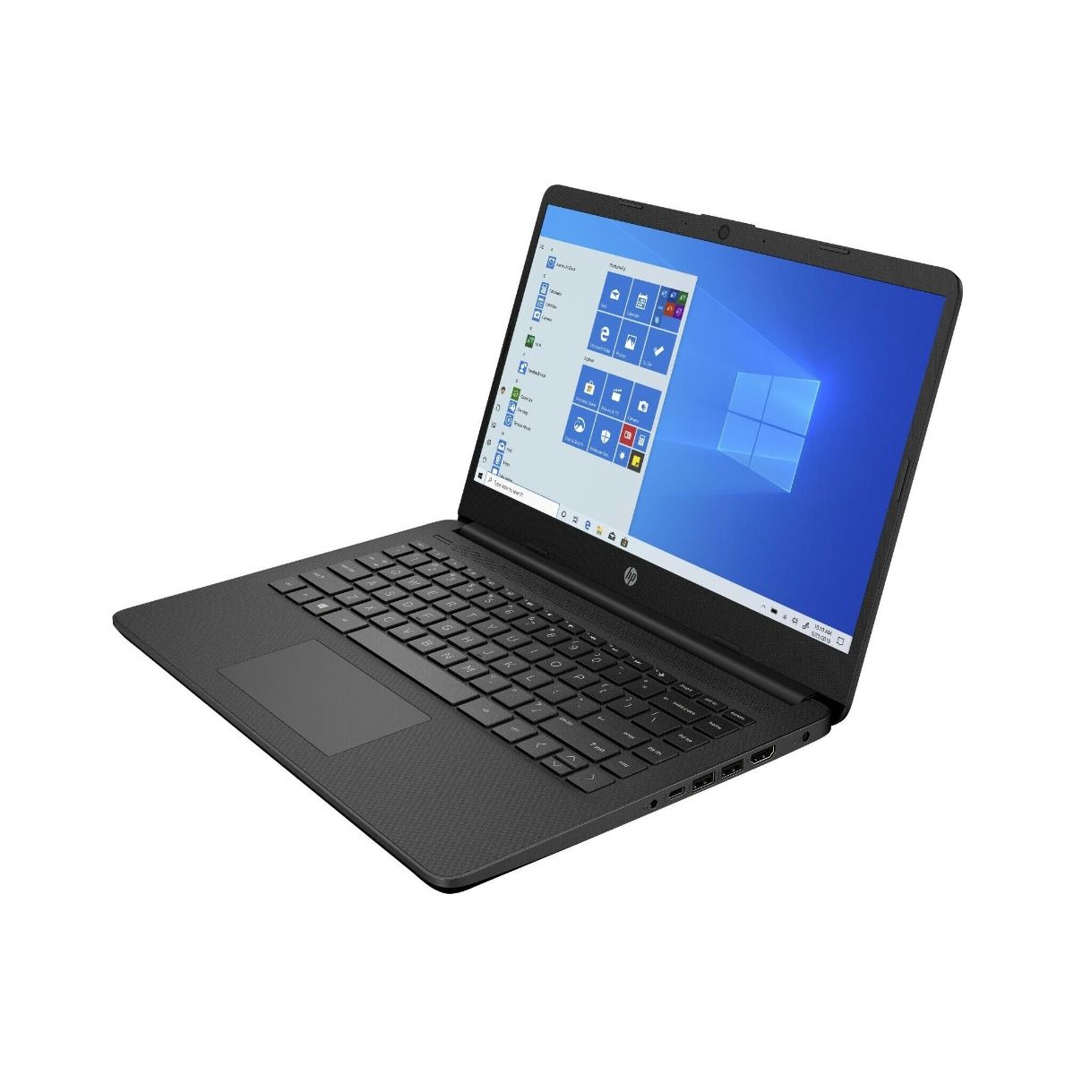 HP Stream 14s-dq0504sa 14" Laptop Intel Celeron 4GB RAM 64GB eMMC Black