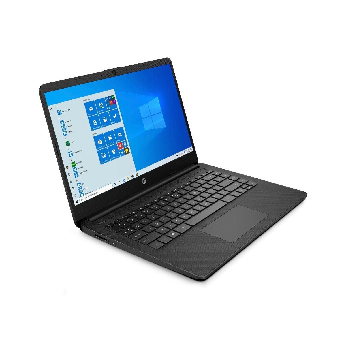 HP Stream 14s-dq0504sa 14" Laptop Intel Celeron 4GB RAM 64GB eMMC Black