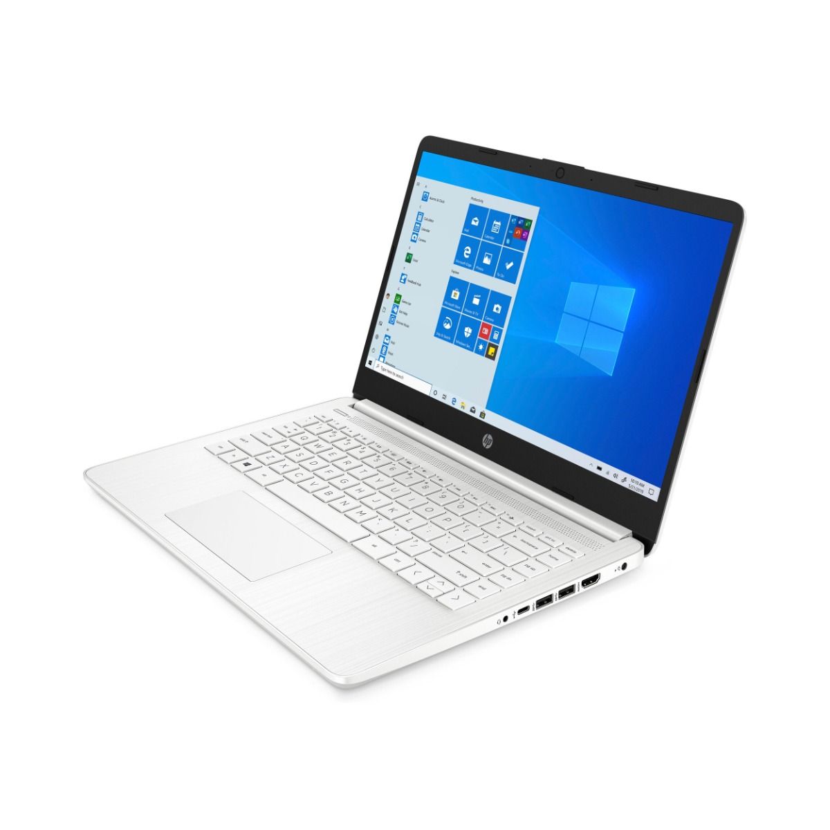 HP 14s-dq0506sa 14" Laptop Intel Celeron N4020 4GB RAM 64GB eMMC White