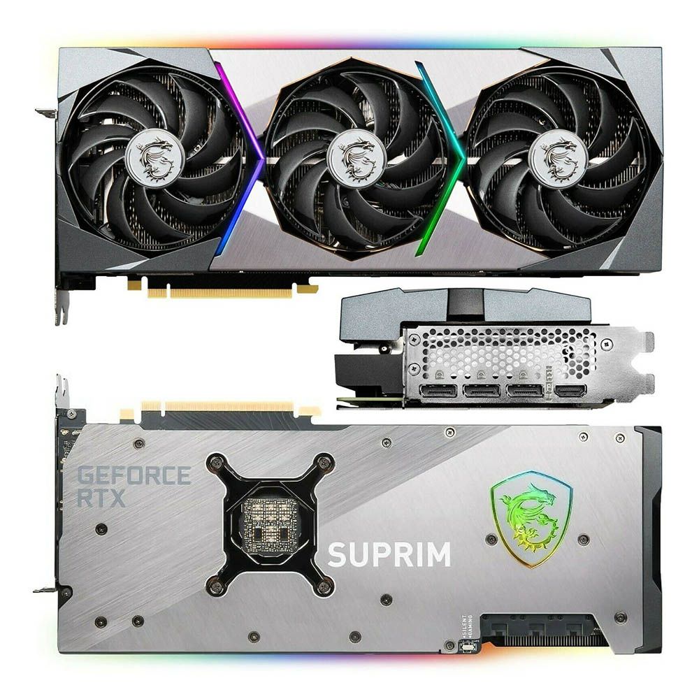 MSI NVIDIA GeForce RTX 3080 Ti SUPRIM X 12GB GDDR6X Graphics Card-168669-C