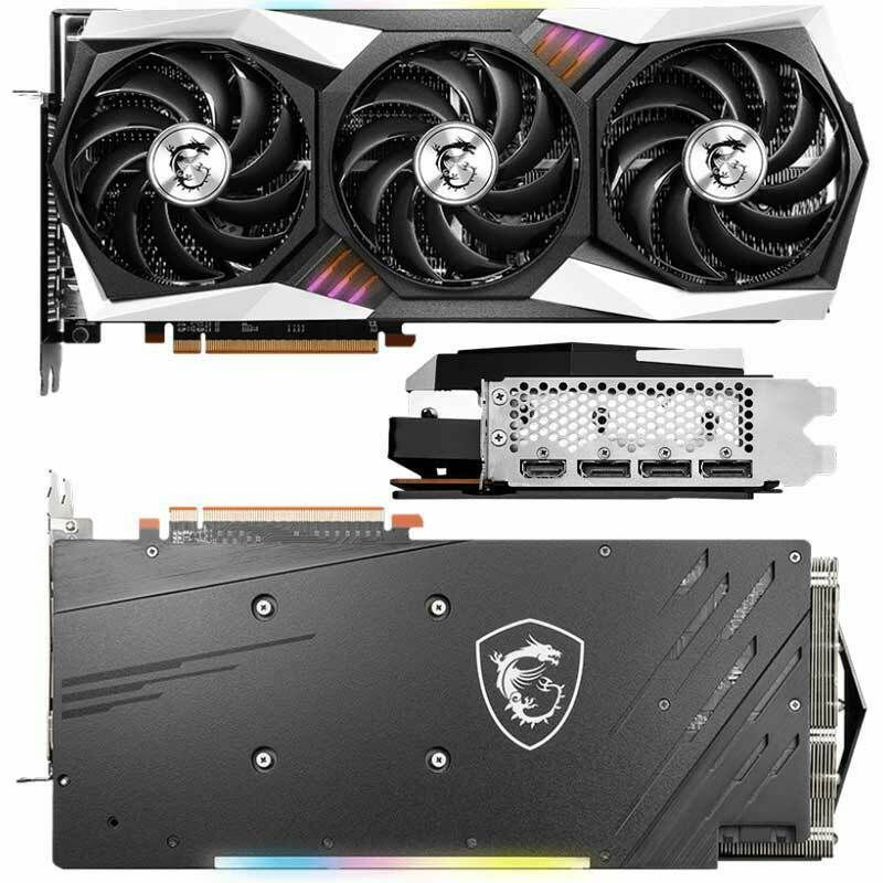 MSI AMD Radeon RX 6800 XT GAMING X TRIO 16GB Graphics Card