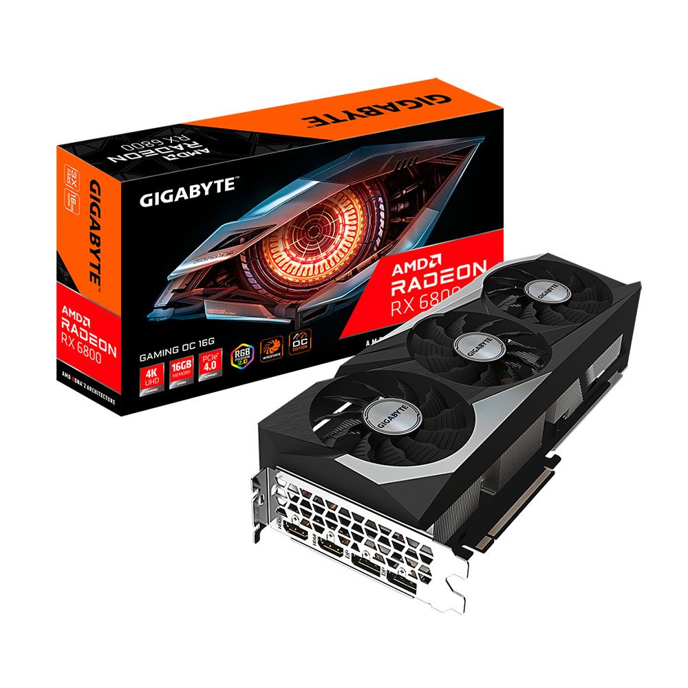 Gigabyte AMD Radeon RX 6800 GAMING OC 16GB GDDR6 ATX Graphics Card