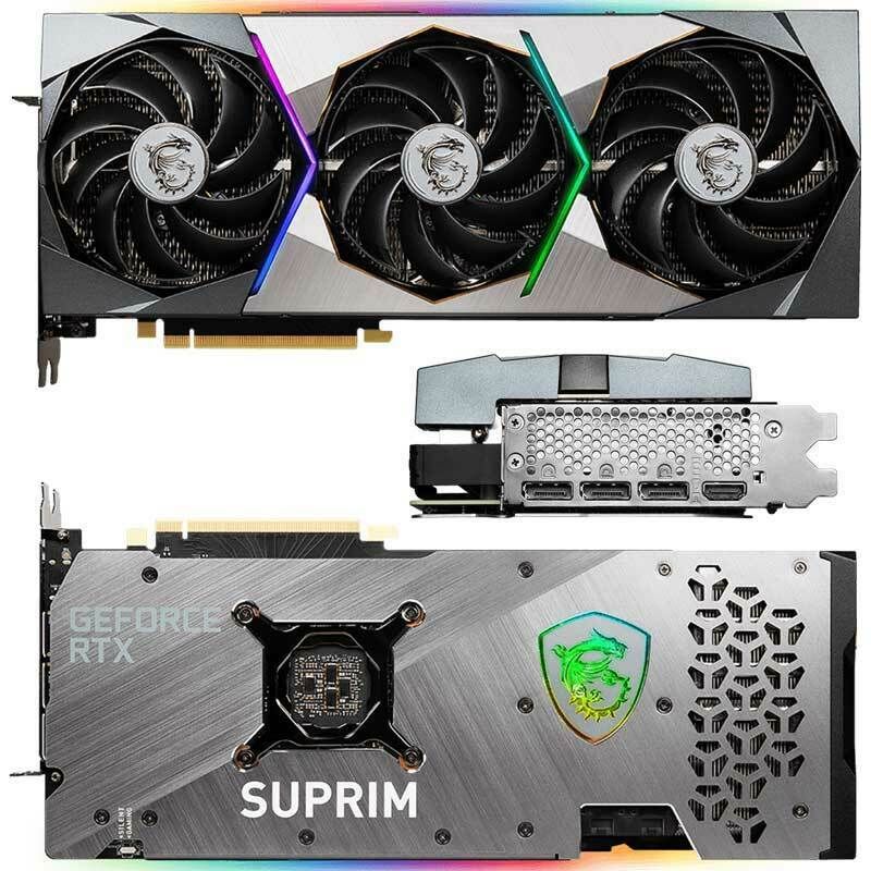 MSI NVIDIA GeForce RTX 3070 Ti SUPRIM X 8GB Gaming Graphics Card