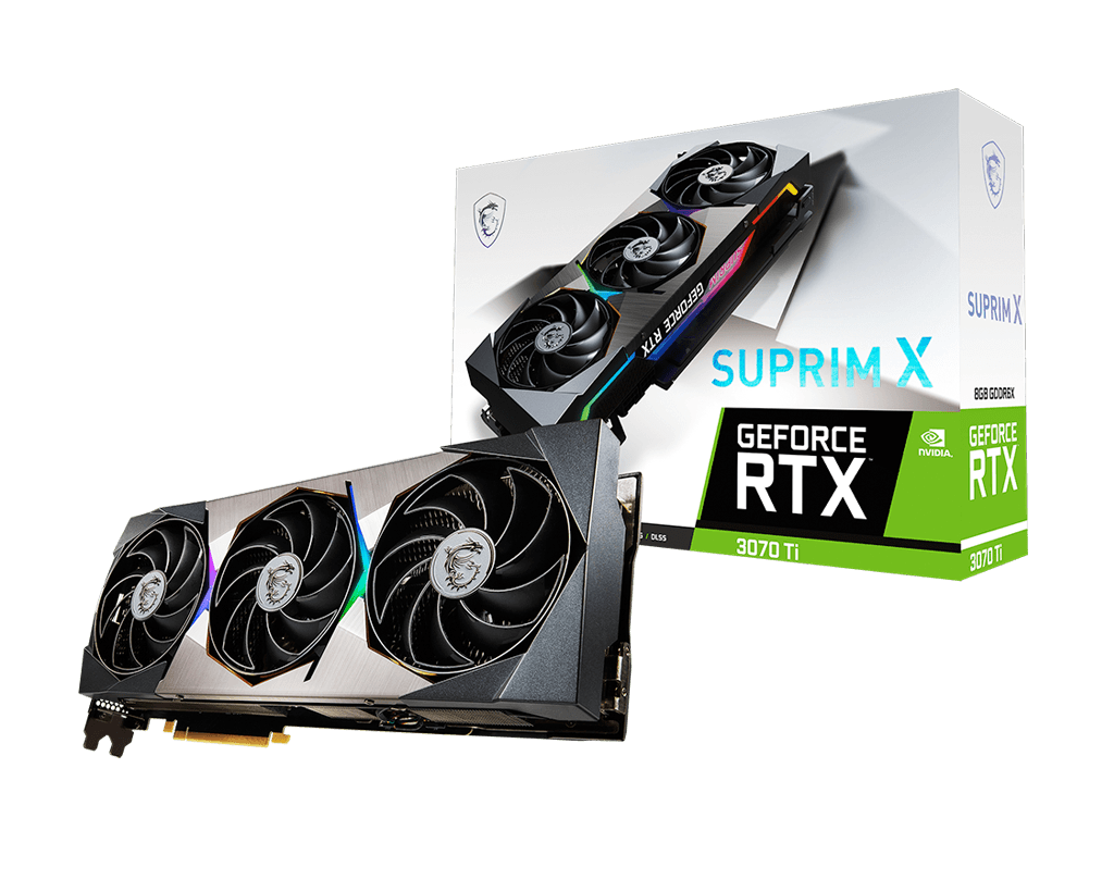 MSI NVIDIA GeForce RTX 3070 Ti SUPRIM X 8GB Gaming Graphics Card