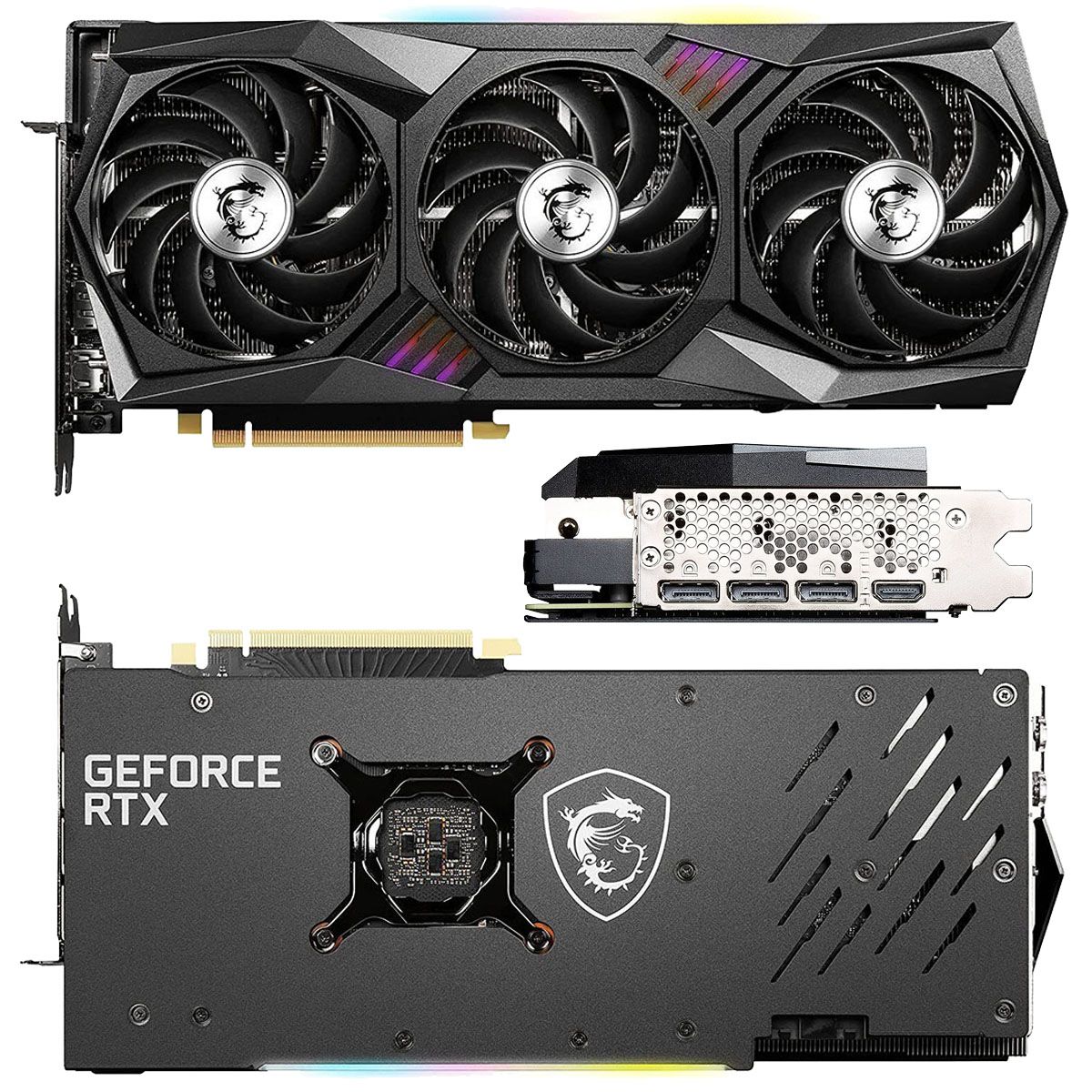 MSI NVIDIA GeForce RTX 3070 Ti 8GB GAMING X TRIO Ampere Graphics Card