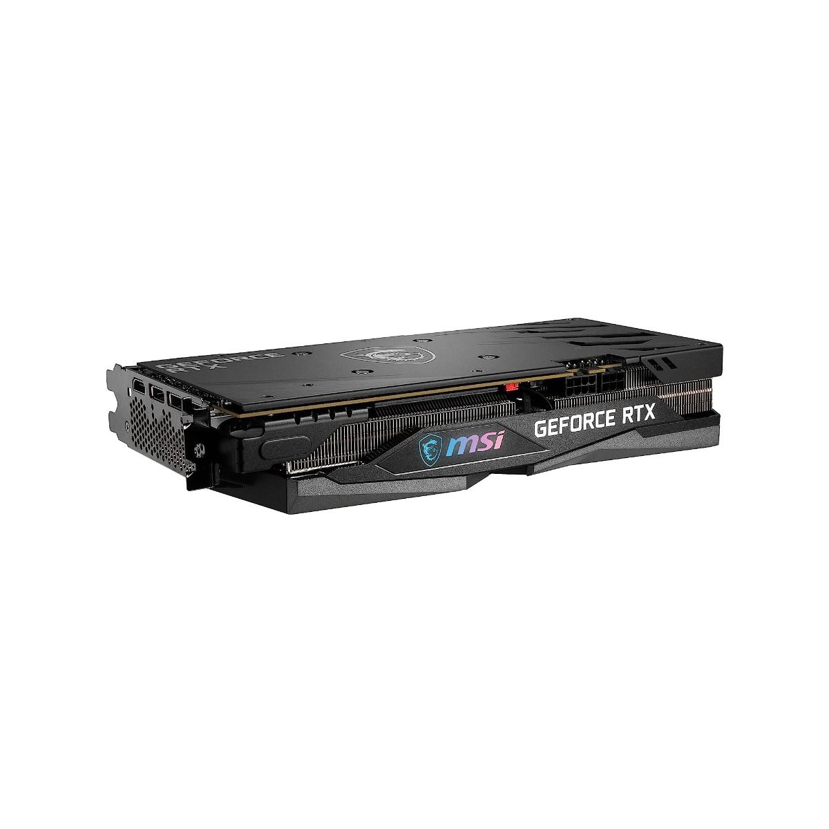 MSI GeForce RTX 3060 Ti Gaming X Dual Fan 8GB GDDR6 LHR Graphics Card Black