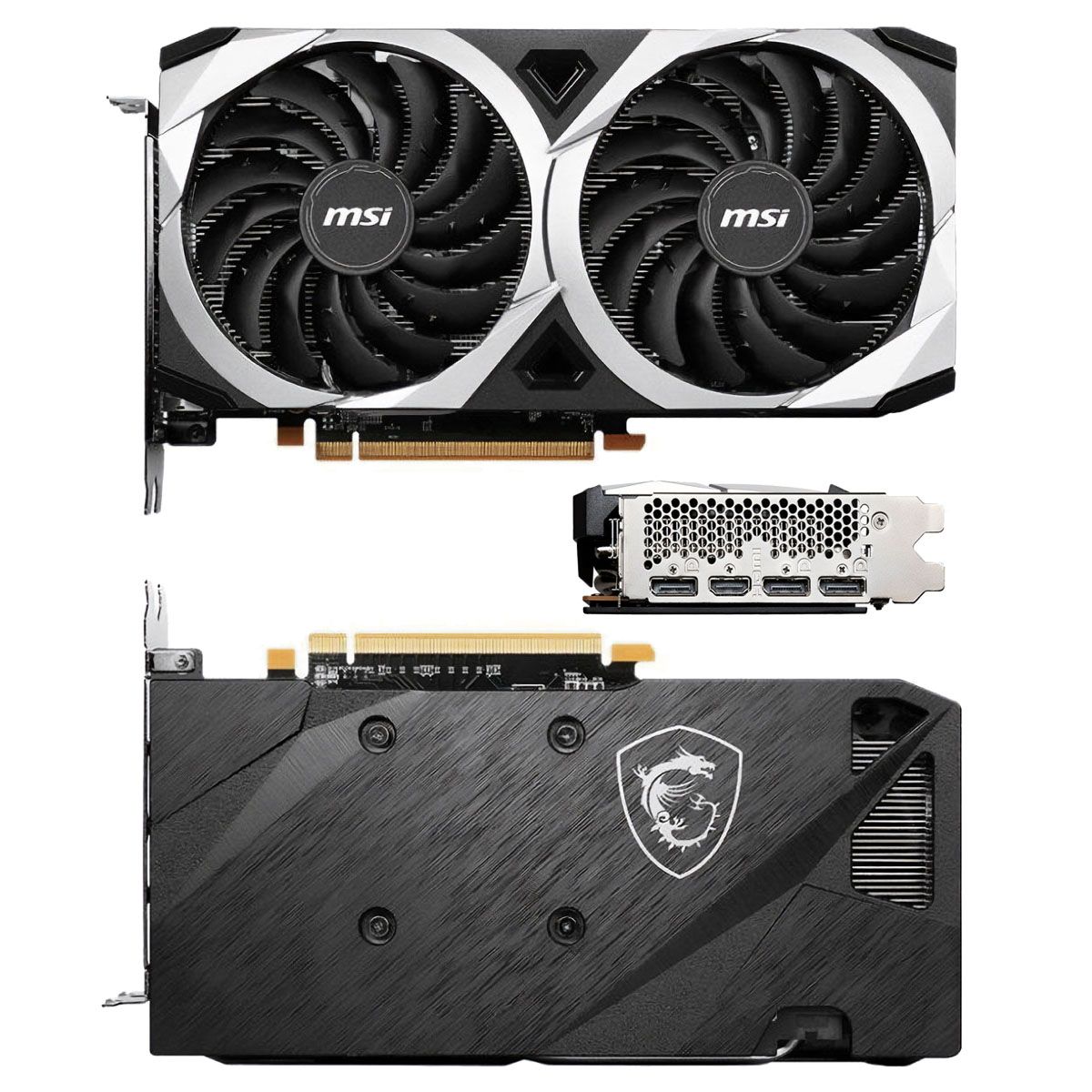 MSI AMD Radeon RX 6600 XT MECH 2X OC 8GB RDNA2 Gaming Graphics Card
