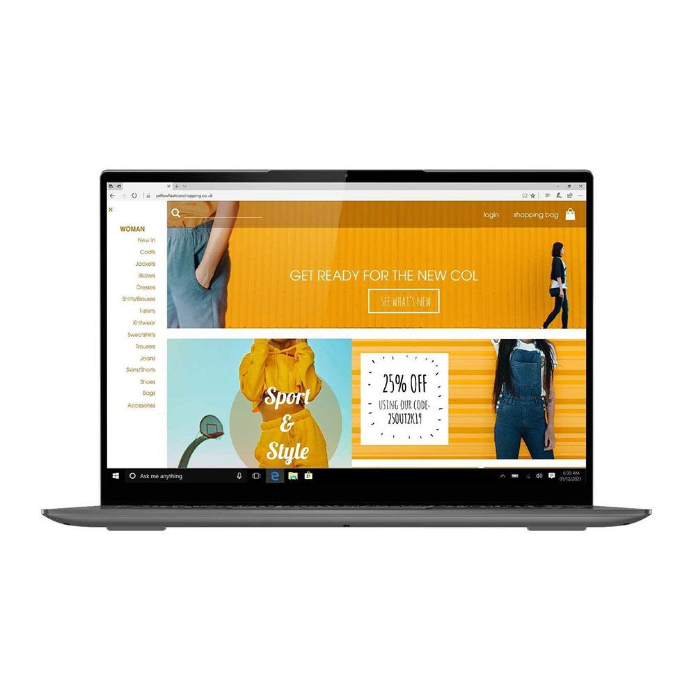 Lenovo Yoga Slim 7 Laptop 13.3" QHD AMD Ryzen 5 8GB 256GB Windows 11