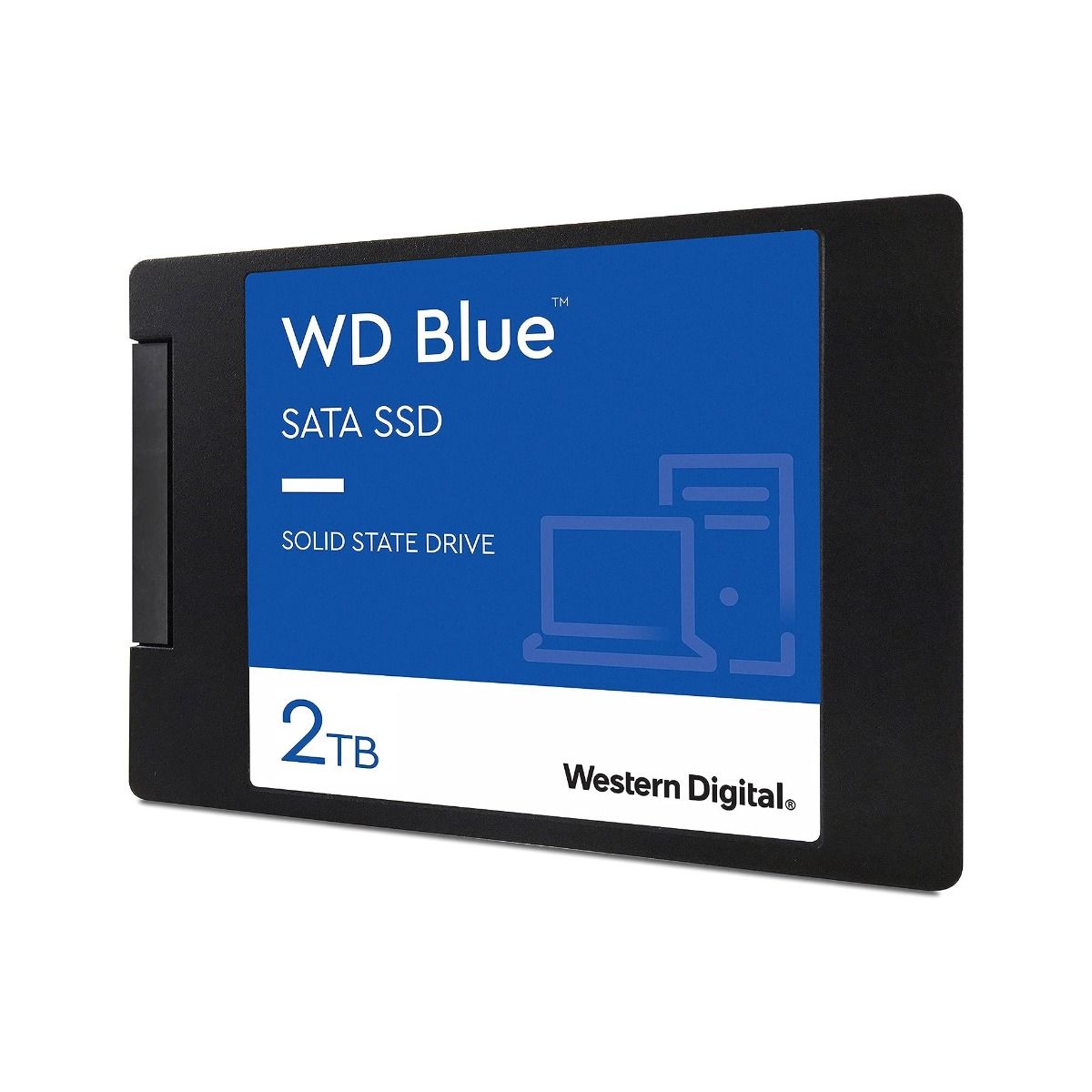 2TB Western Digital WDS200T2B0A Blue 2.5 Inch SATA Internal SSD Solid State Drive