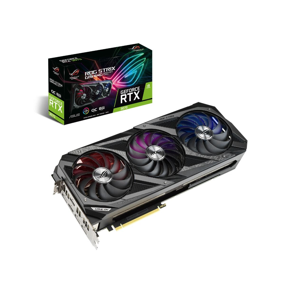 ASUS ROG Strix GeForce RTX3070 OC 8GB Graphics Card