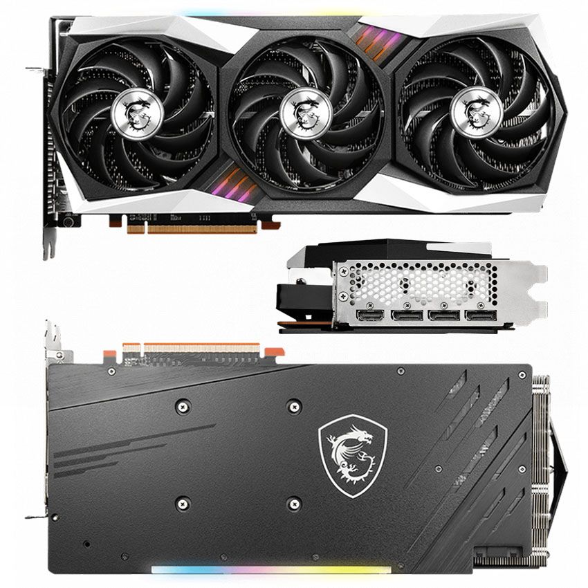 MSI AMD Radeon RX 6800 XT Gaming X Trio 16GB GDDR6 Graphics Card