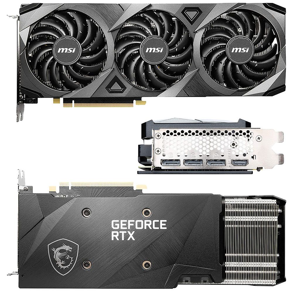 MSI GeForce RTX 3070 8GB GDDR6 VENTUS 3X OC Ampere Graphics Card 