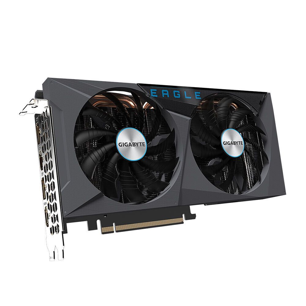 Gigabyte GeForce RTX 3060 Eagle OC 12GB GDDR6 Rev 2.0 Ampere Graphics Card