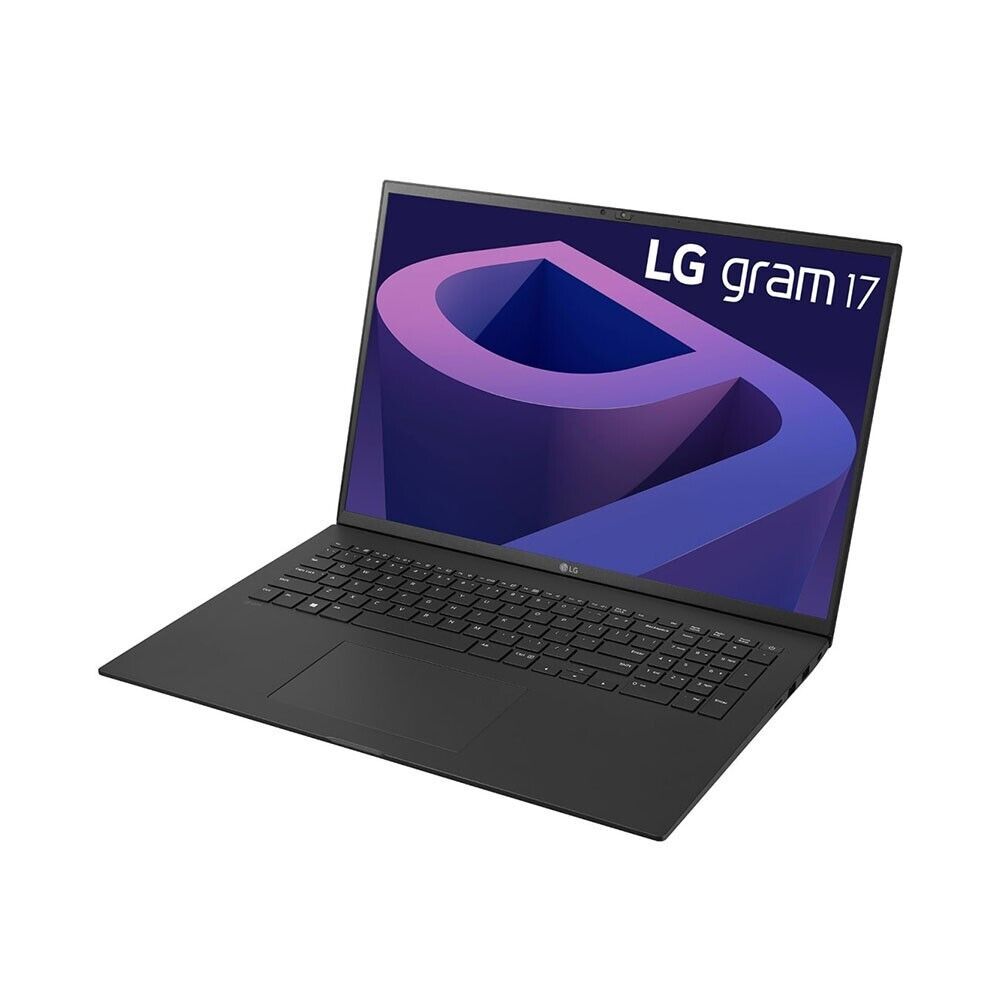 LG Gram 17" 16:10 Laptop WQXGA i7-1260P 16GB DDR5 1TB Black | Open Box