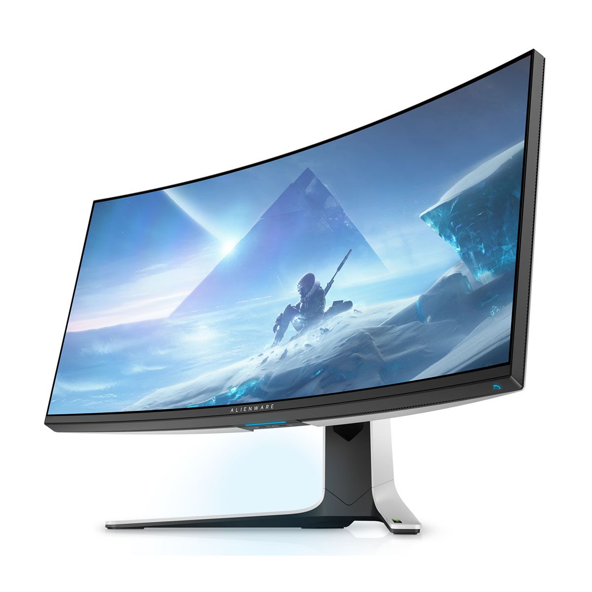 Alienware AW3821DW 38" 21:9 QHD+ Curved IPS LED HDR Gaming Monitor Lunar Light