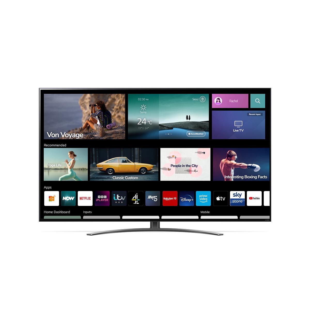 LG QNED 50'' 4K Ultra HD NanoCell Smart TV HDR HDMI FreeView