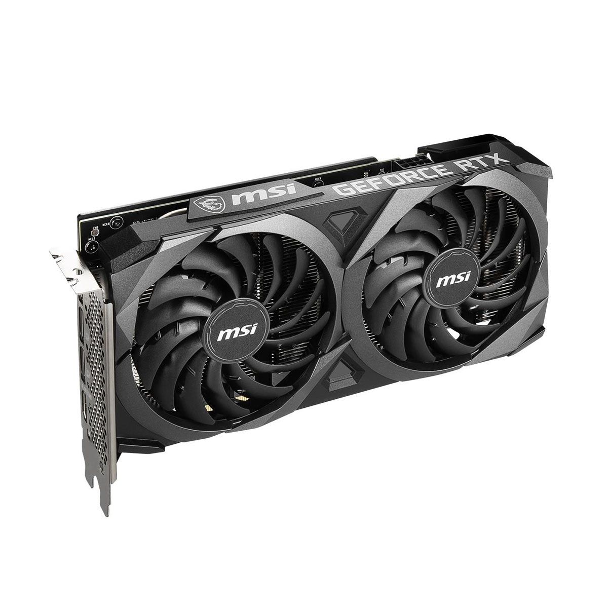 MSI NVIDIA GeForce RTX 3050 VENTUS 2X 8GB GDDR6 OC Overclocked Graphics Card